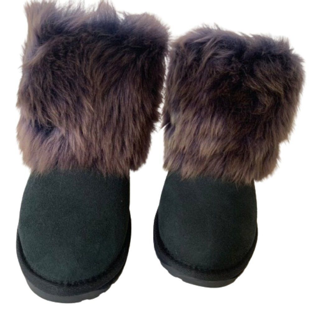 EMU Australia Black Stinger Mini Lava W12308 Snow Boots Size 5